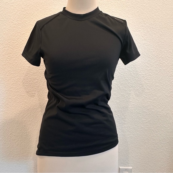 WOMENS LILIUM SS JERSEY SOLID BLACK XS - Picture 3 of 5